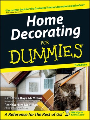 cover image of Home Decorating For Dummies
